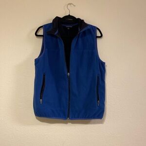 Lands End Blue  Winter Vest